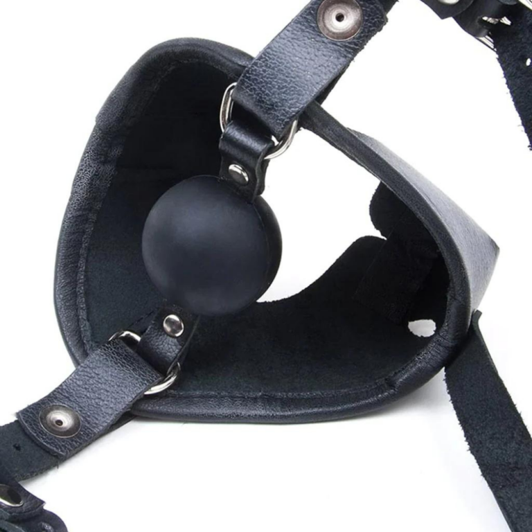K9 Dog Muzzle Harness w. Removable Ball Gag Review