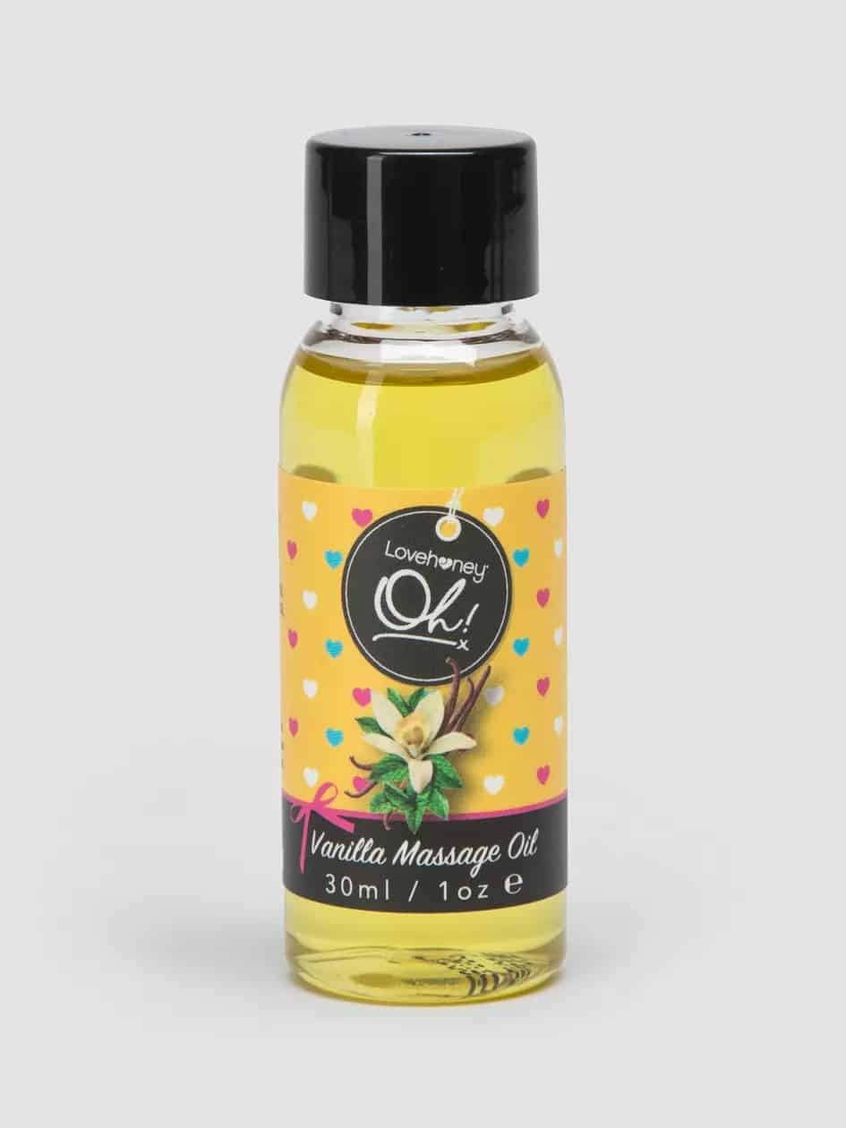 Lovehoney Oh! Vanilla Kissable Massage Oil 1.0 fl.oz