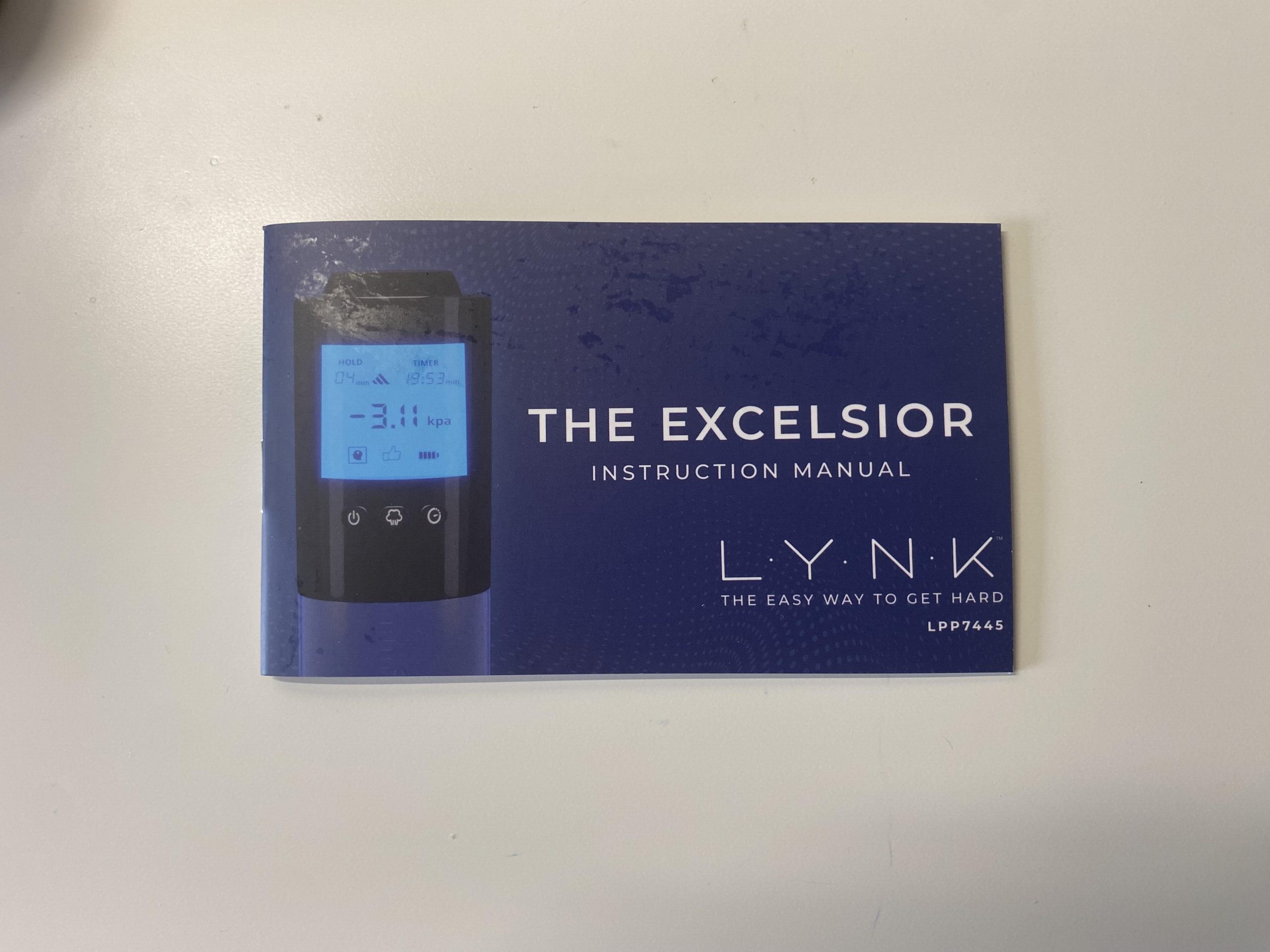 The Excelsior Smart Automatic Penis Pump Packaging