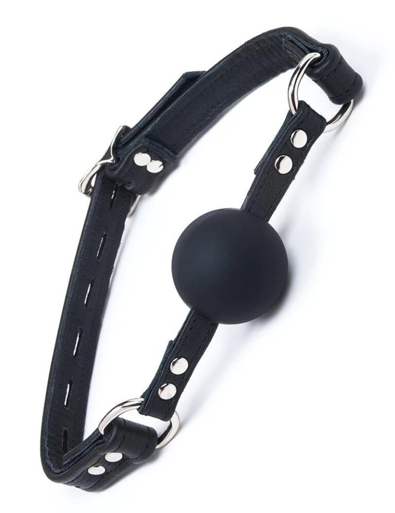Premium Garment Leather Silicone Ball Gag Review