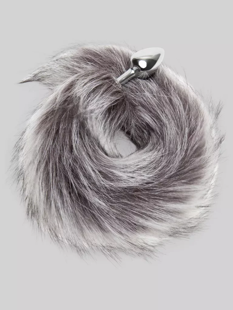 Silver Fox Tail Butt Plug - If You Are Looking for a Tail for Your Puppy