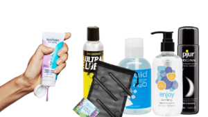 Lube will make her wet, photo of different types of lubricants