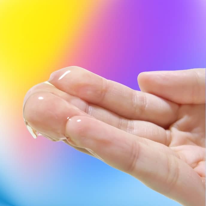 lube up your fingers