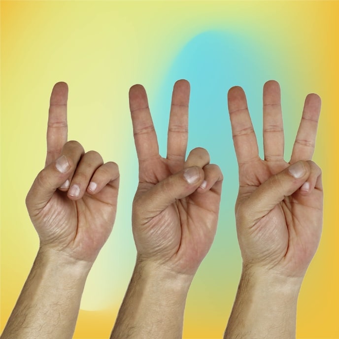 try using more fingers