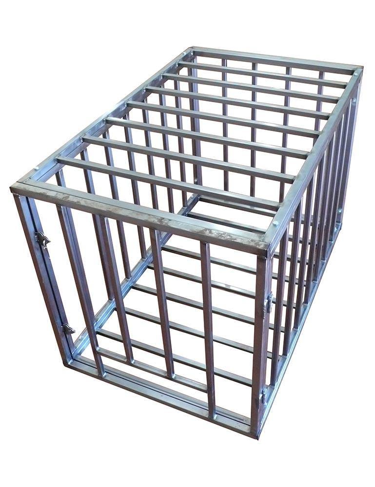 Deluxe Steel Puppy Cage. Slide 2