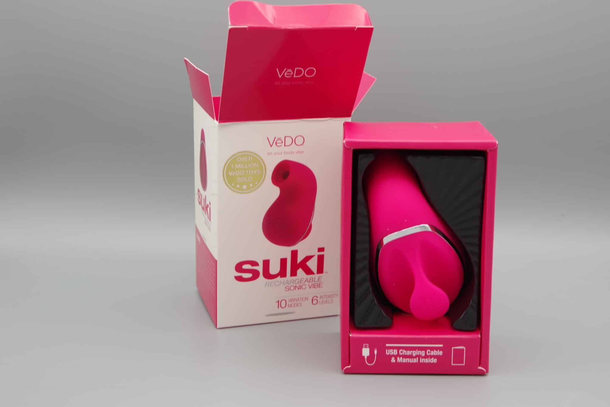 VeDO Suki Rechargeable Sonic Clit Finger Vibrator. Slide 1