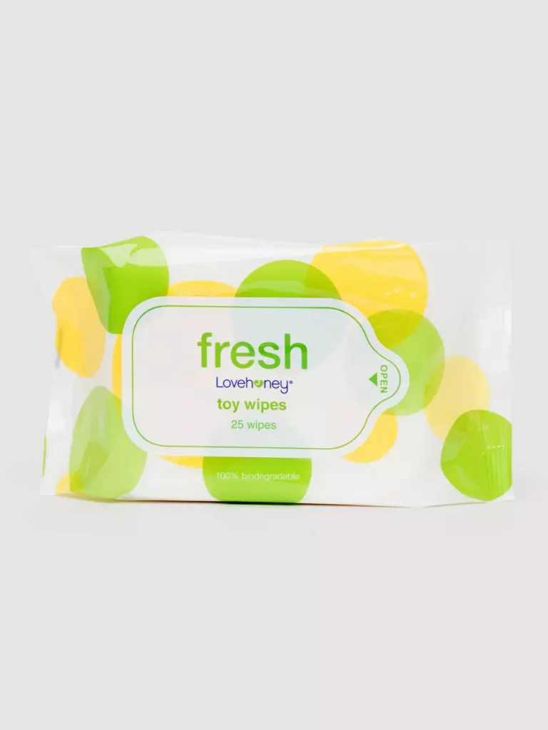 Lovehoney Fresh Biodegradable Sex Toy Wipes - Sex Toy Essentials Before You Store Them