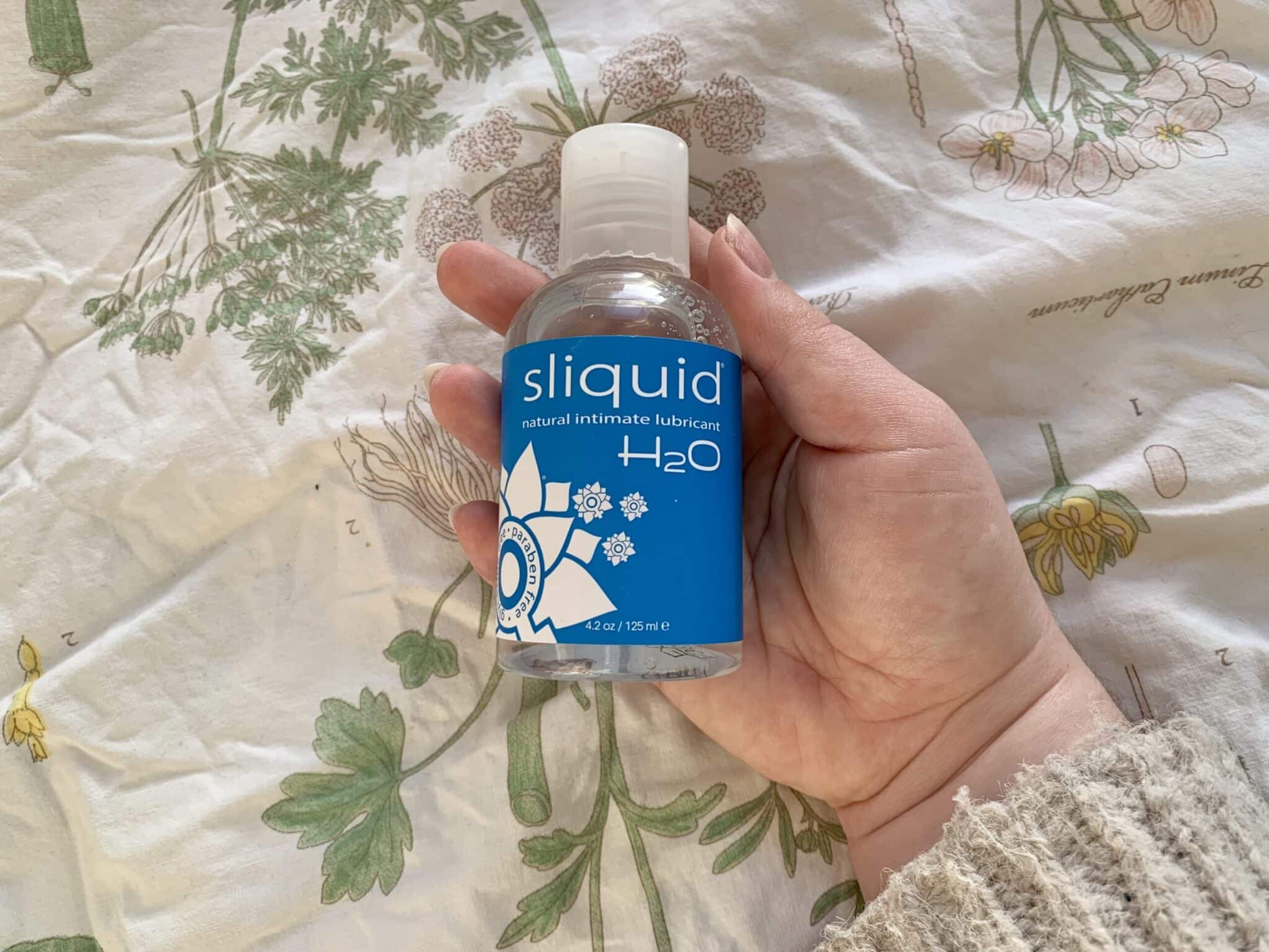 Sliquid H2O Water-Based Lube. Slide 2