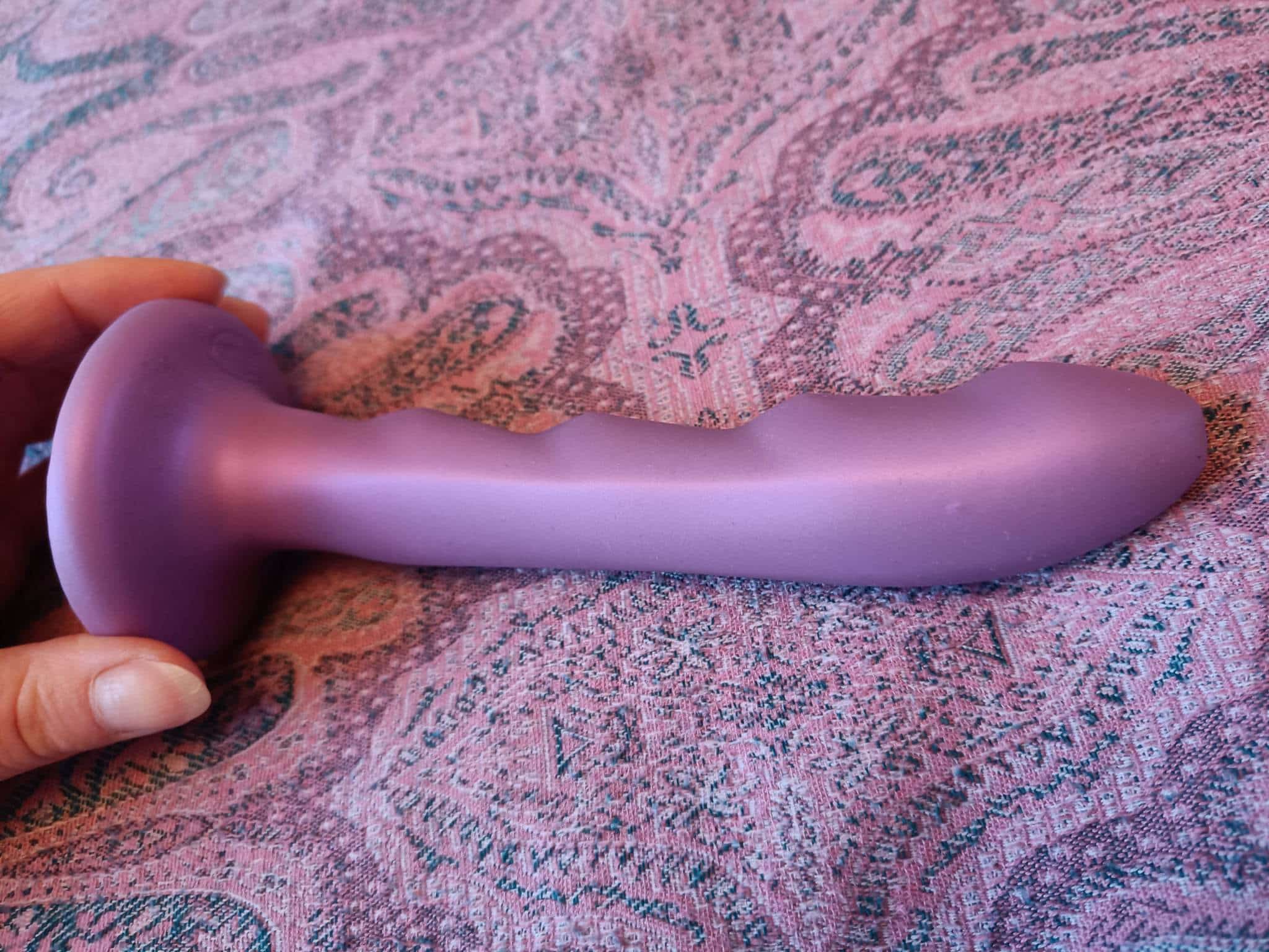  Tantus Charmer Silicone G-Spot and P-Spot Dildo 6 Inch . Slide 8