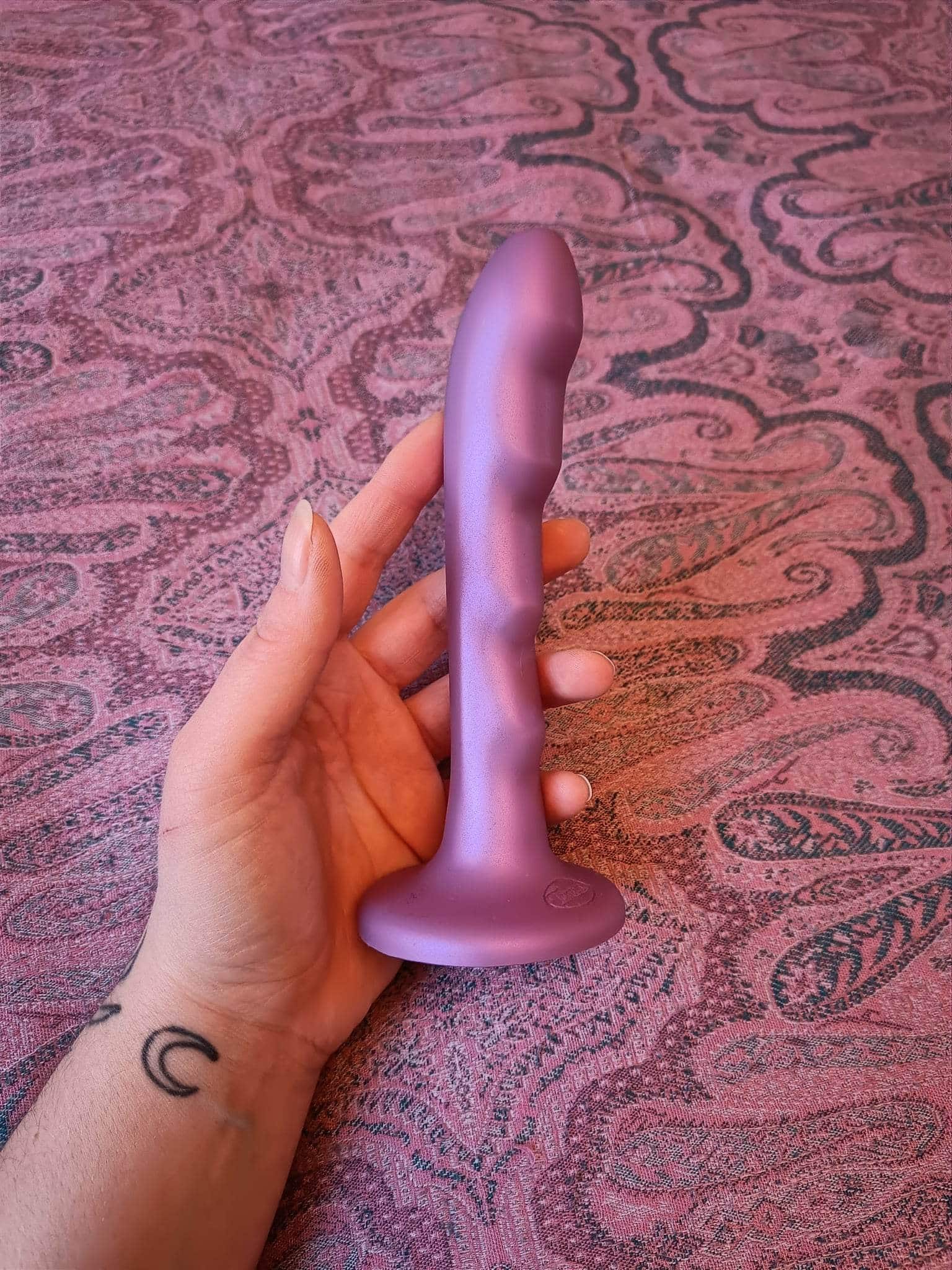  Tantus Charmer Silicone G-Spot and P-Spot Dildo 6 Inch . Slide 2