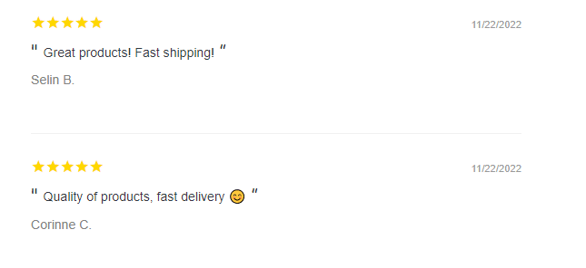 Wet For Her shipping reviews