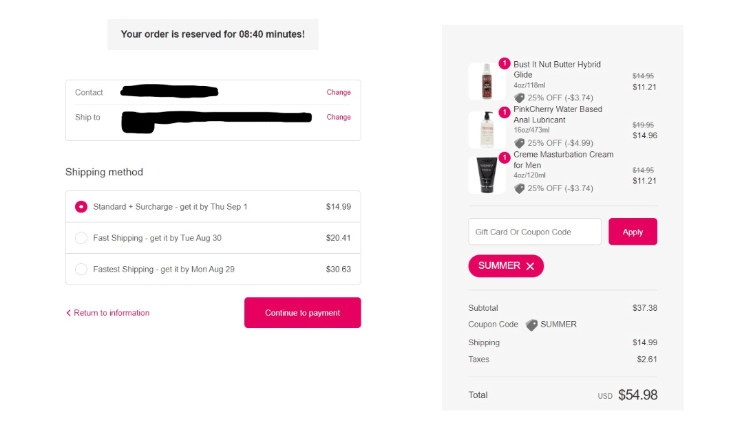 Is Pink Cherry Packaging Discreet? (+How to get Free Shipping