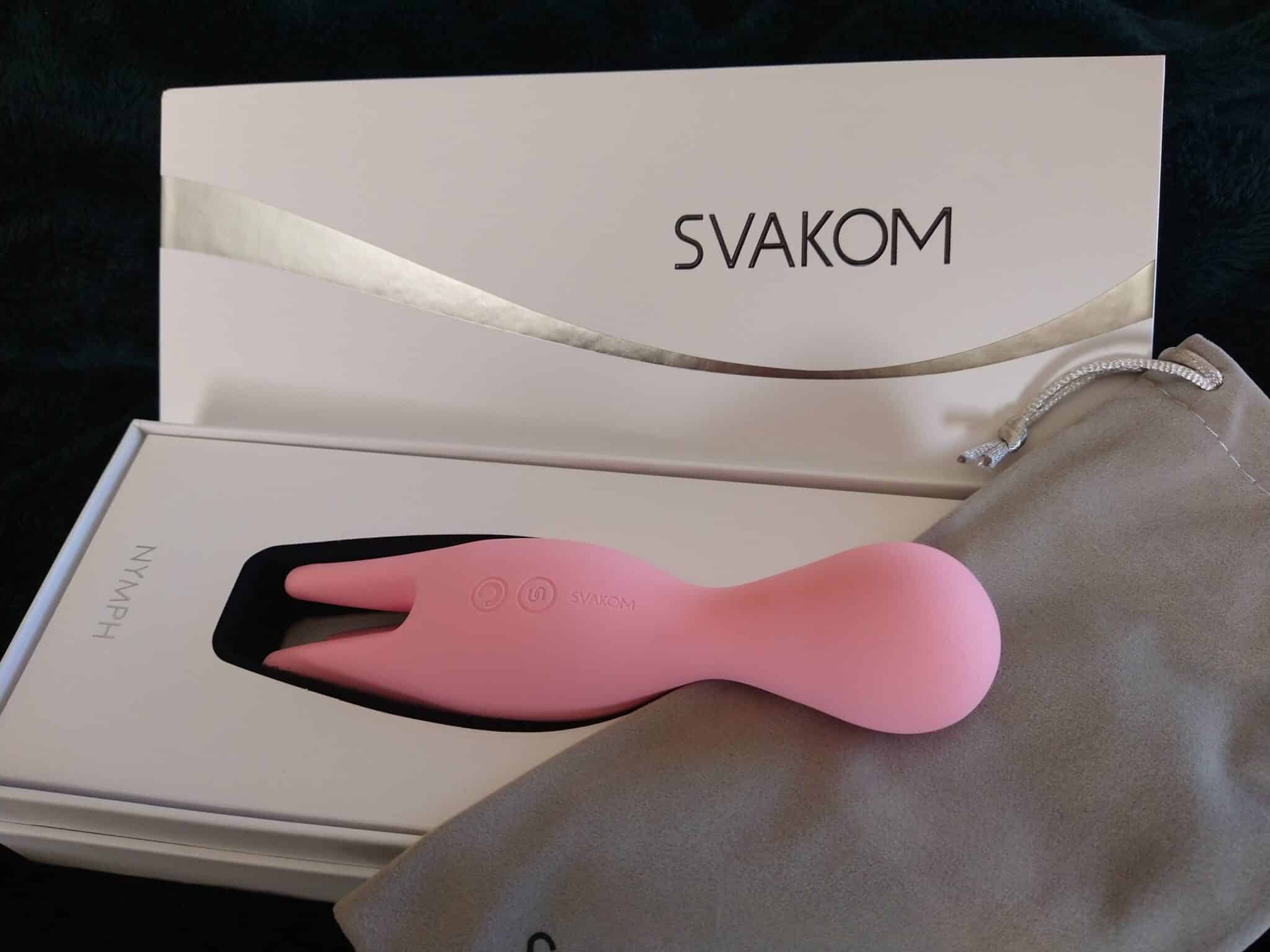 Svakom Nymph Vibrator With Soft Moving Fingers. Slide 4