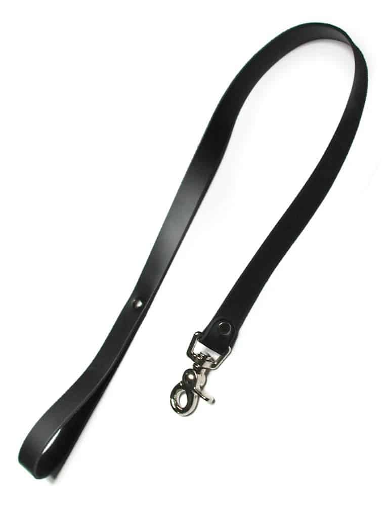 KinkLab Bondage Basics Leather Leash - Make Your Own Butt Plugs On a Leash!