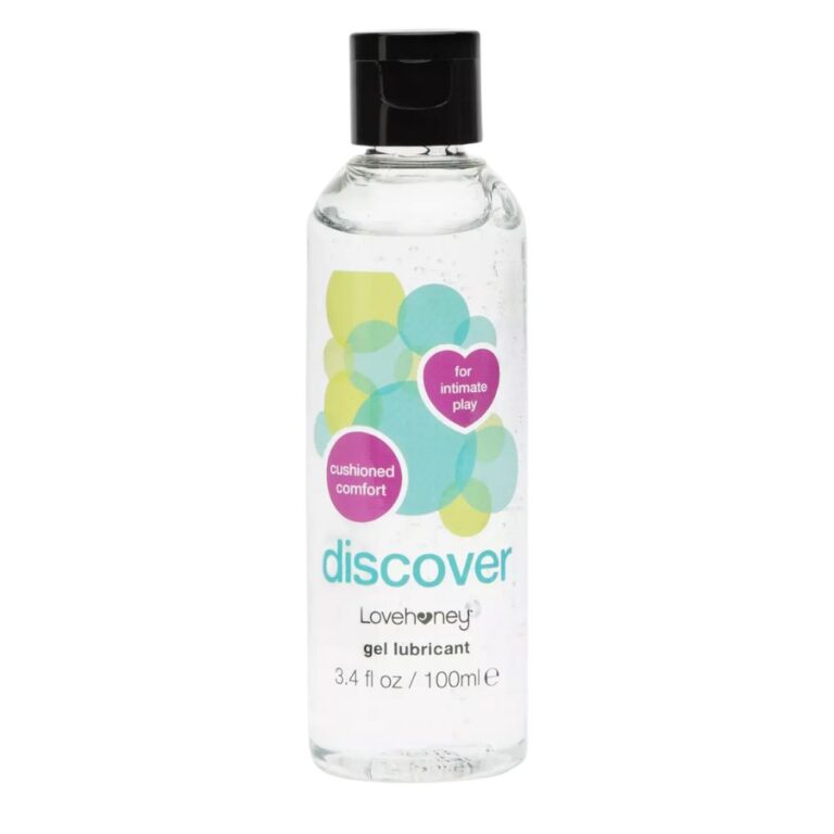 Lovehoney Discover Water-Based Anal Lubricant 3.4 fl oz - The Essential Tool (Lube) with Any Sex Toy for Beginners