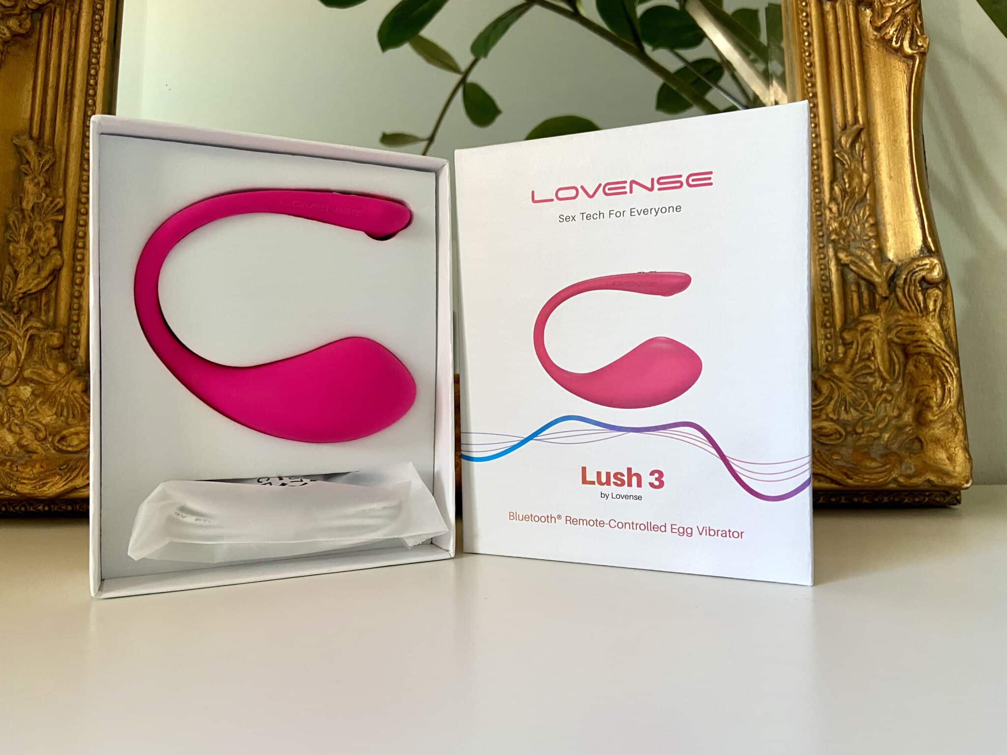 Lovense Lush 3 App Controlled Rechargeable Love Egg Vibrator. Slide 8