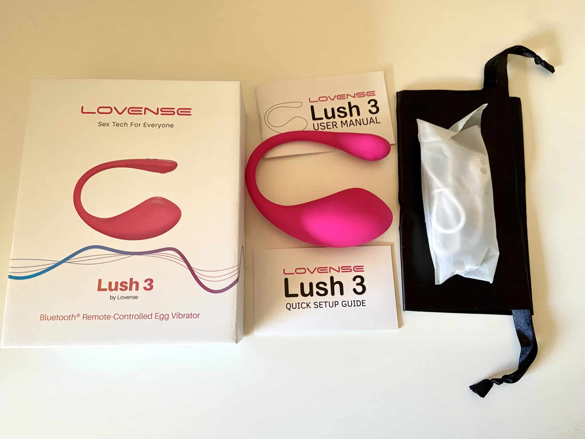Lovense Lush 3 Remote Controll Egg Vibrator. Slide 13