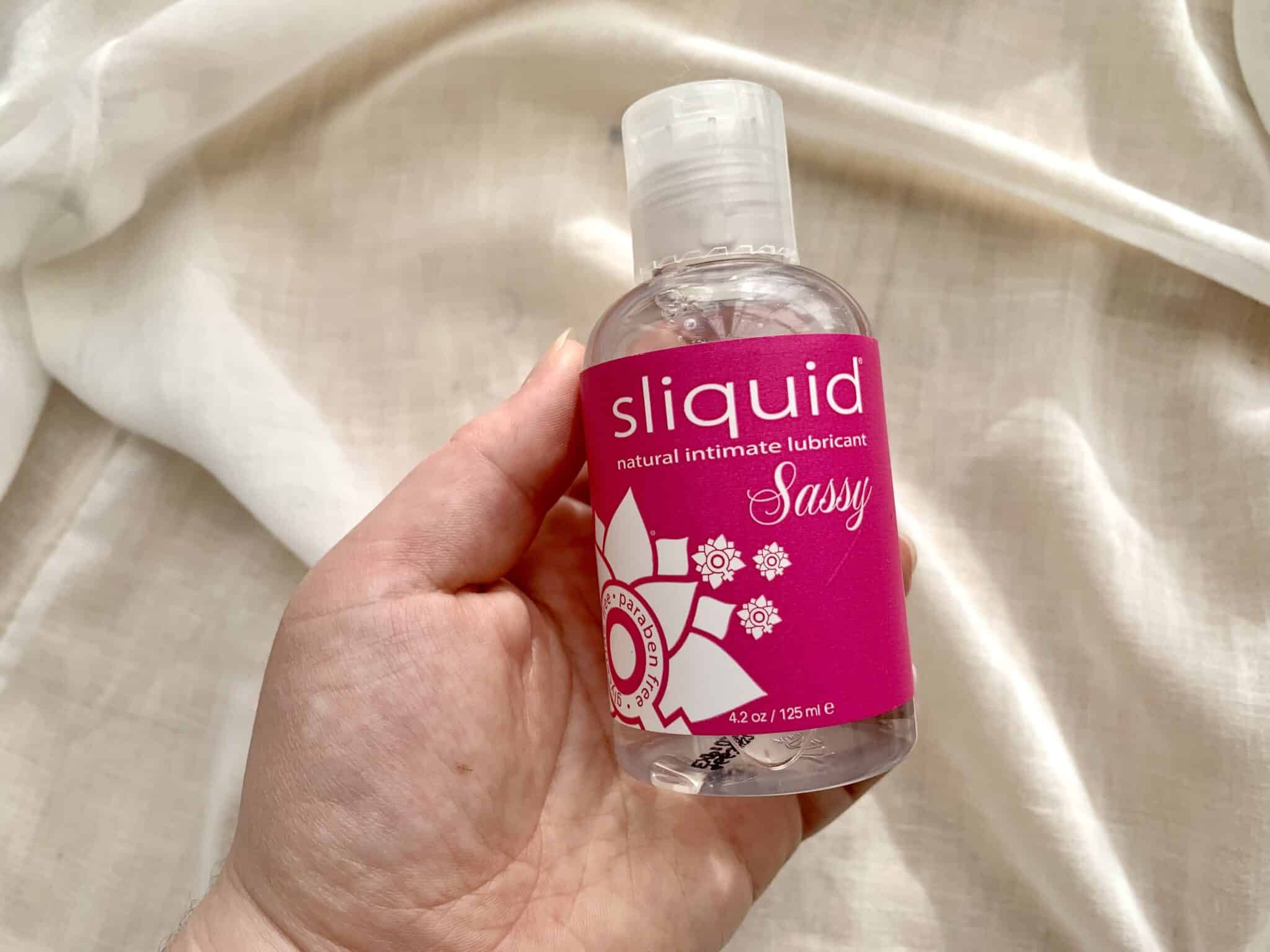 Sliquid Sassy Water-Based Anal Lubricant. Slide 2