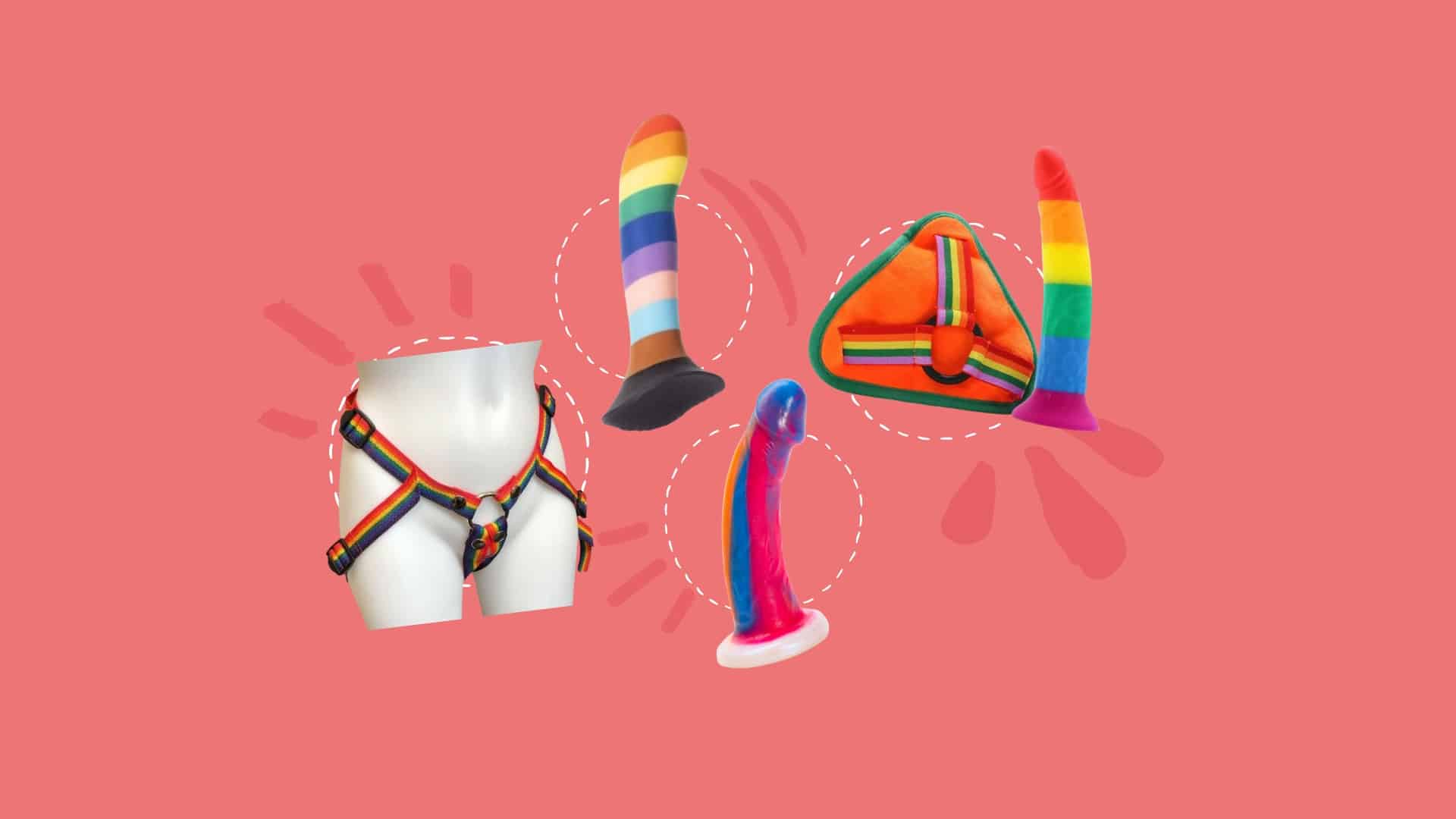 The 8 Best Rainbow Strap-On Dildos and Harnesses for Pride and Pleasure