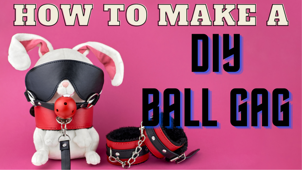How to make a DIY ball gag header