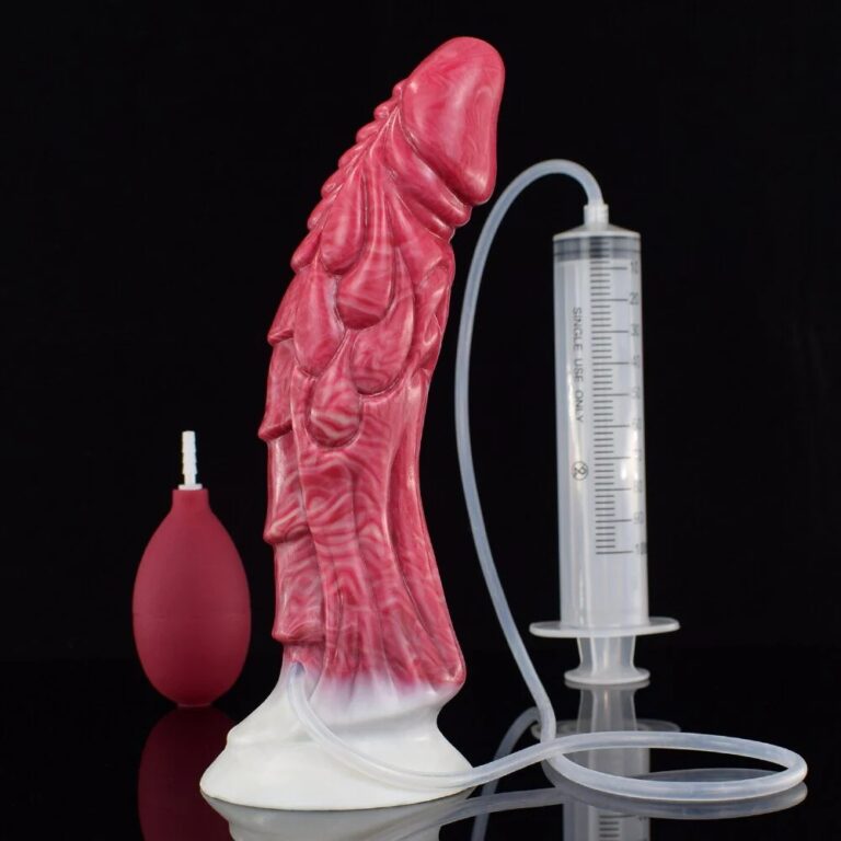 Flame Unicorn - Squirting Fantasy Dildo - Ejaculating Monsters to Make Your Fantasies Fulfilled