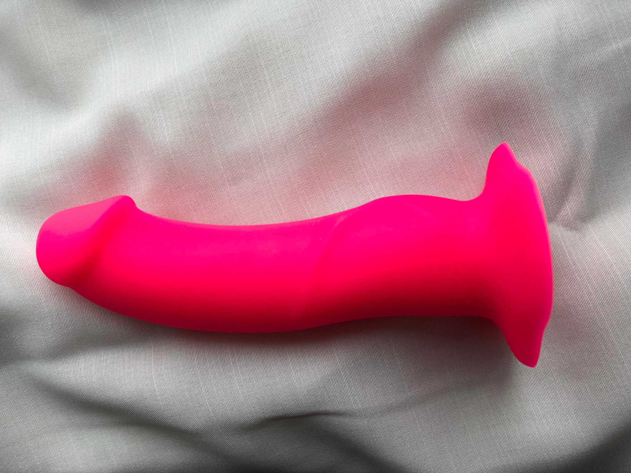Fun Factory The Boss Pink Silicone Dildo. Slide 3