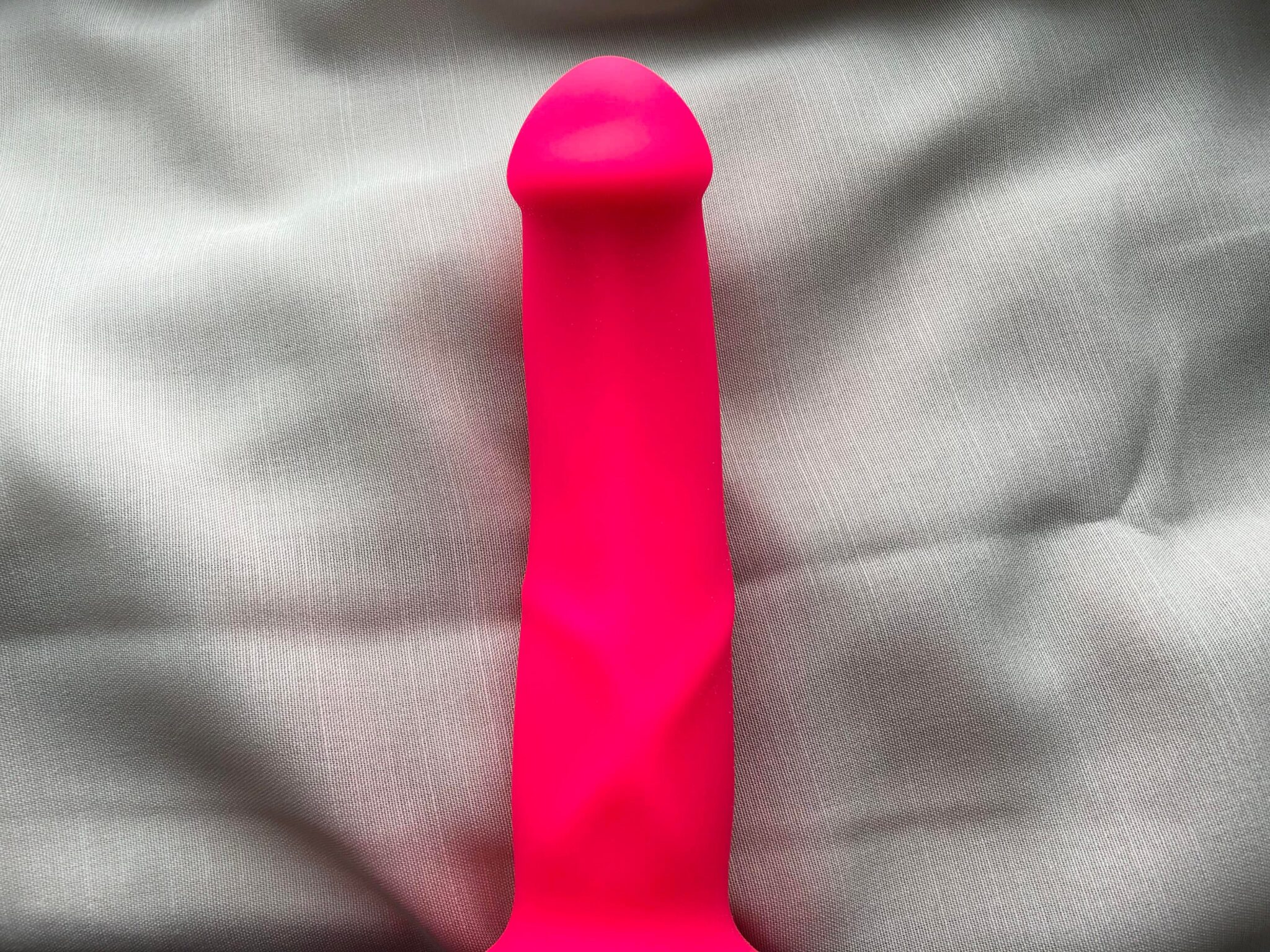 Fun Factory The Boss Pink Silicone Dildo. Slide 7