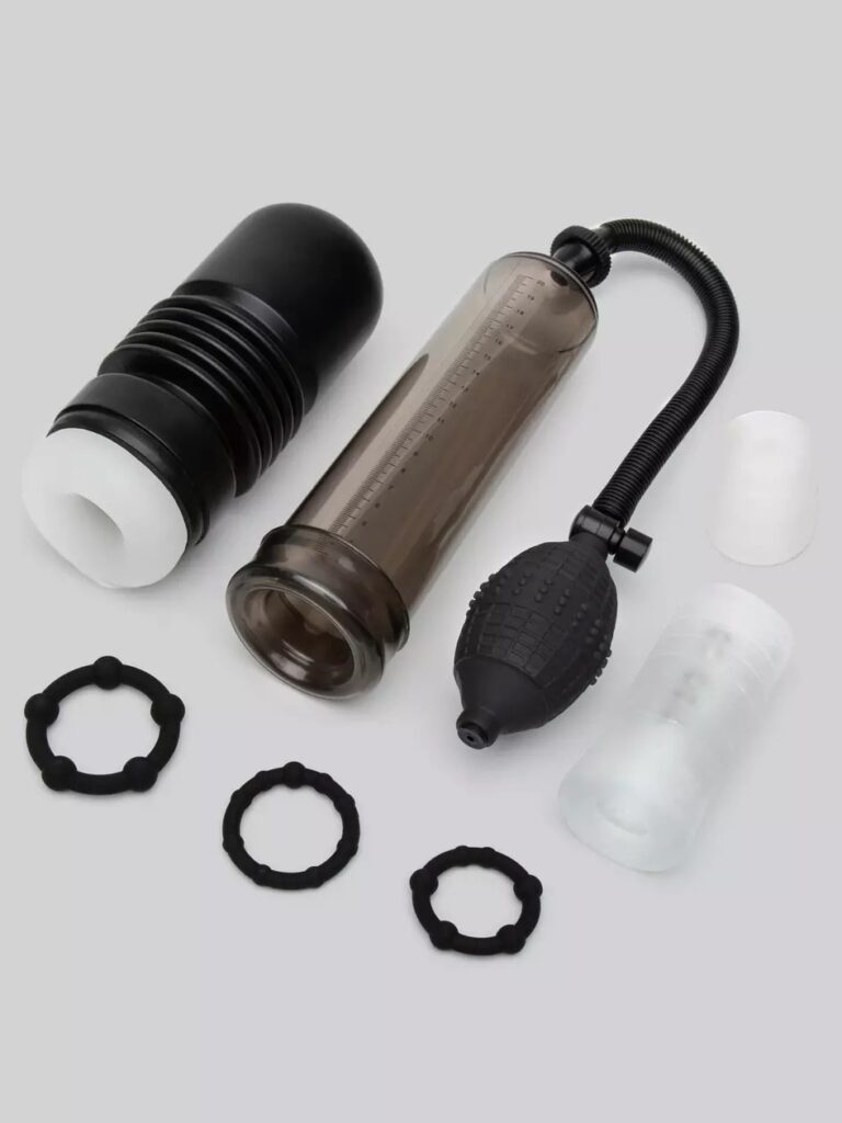 Lovehoney Solo Pleasure Male Sex Toy Kit  - Full Enlargement Sets To Assist Your Small Penis Pump