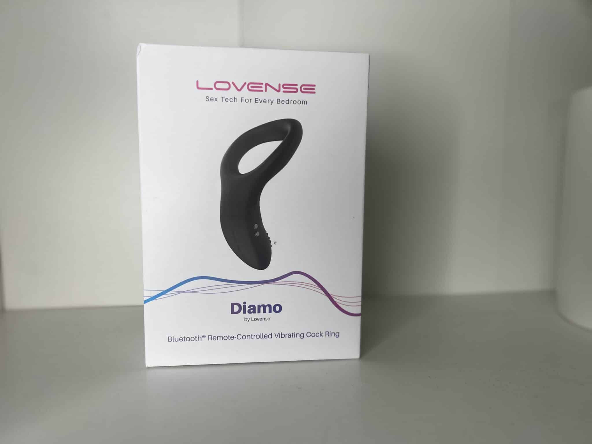 Lovense Diamo App Controlled Rechargeable Cock Ring. Slide 7