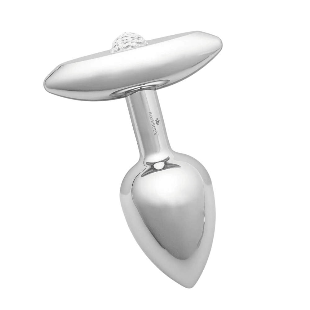 Product Rosebuds Stainless Steel Plug with T-Bar Base