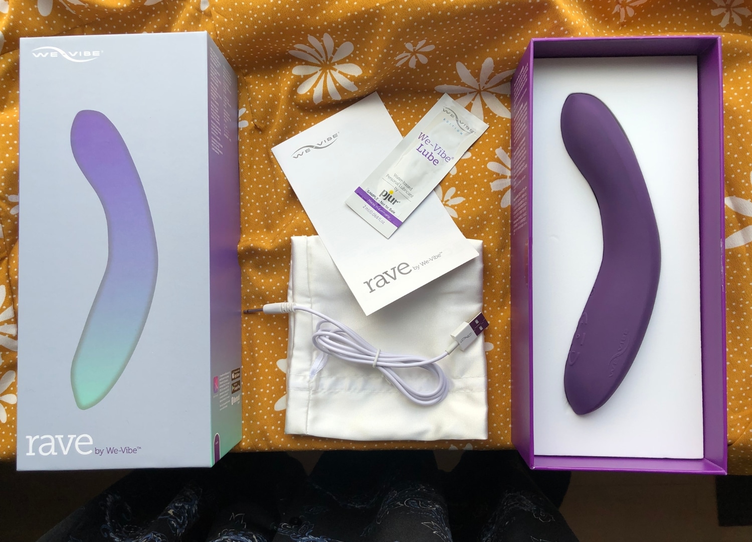 We-Vibe Rave App-Controlled Rechargeable G-Spot Vibrator. Slide 3