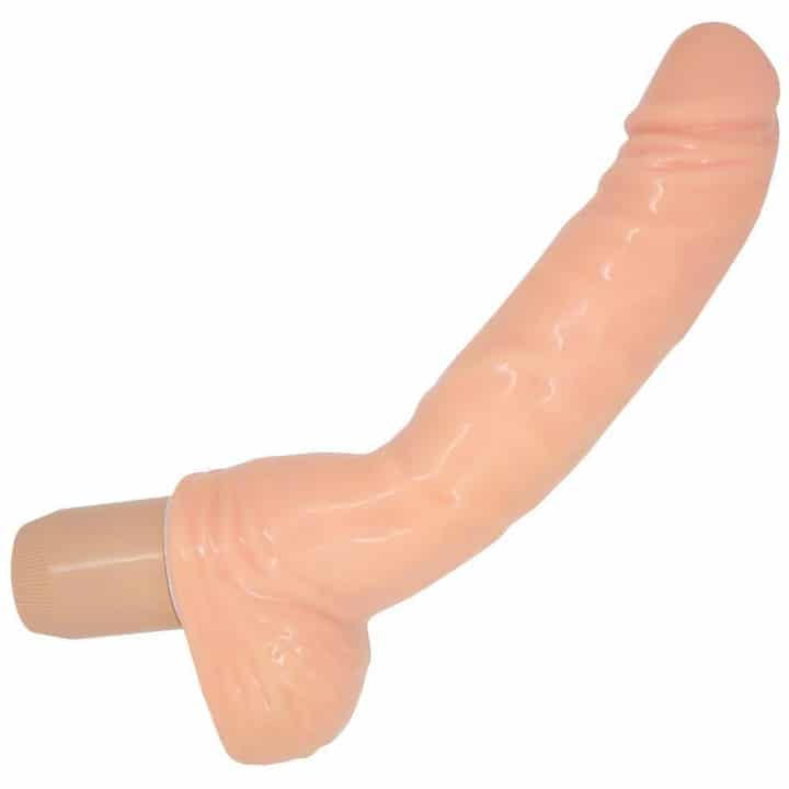 Curved Stud Vibrating Dildo - Massive Vibrating Dildos to Sexually Satisfy