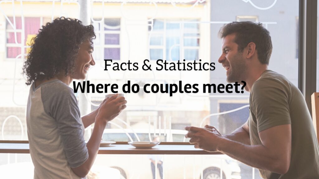 where do couples meet - most common places statistics