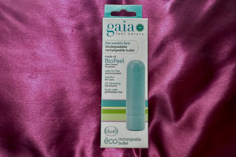 Gaia Eco Rechargeable Bullet Vibrator Review