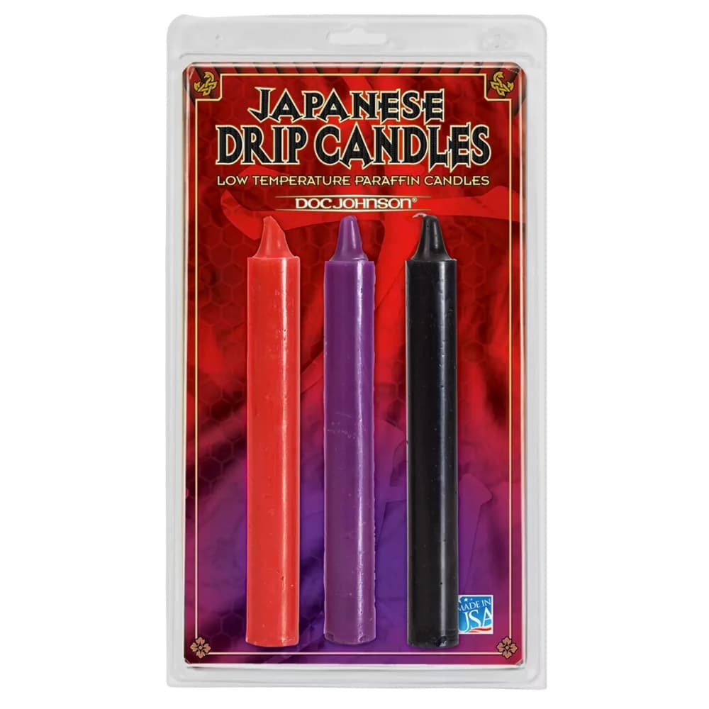 Japanese Hot Wax Drip Bondage Candles. Slide 2