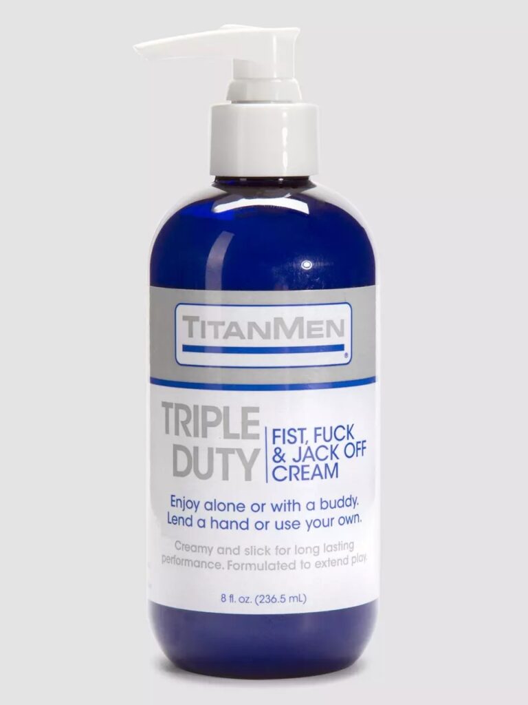 Doc Johnson TitanMen Triple Duty Fisting Cream - Fisting Essentials 