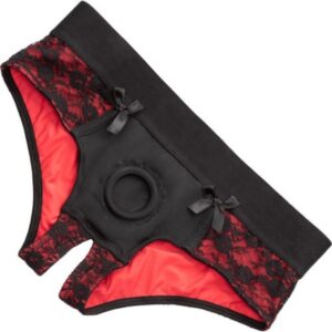 Scandal Crotchless Pegging Panty Set - L/xl main image 1