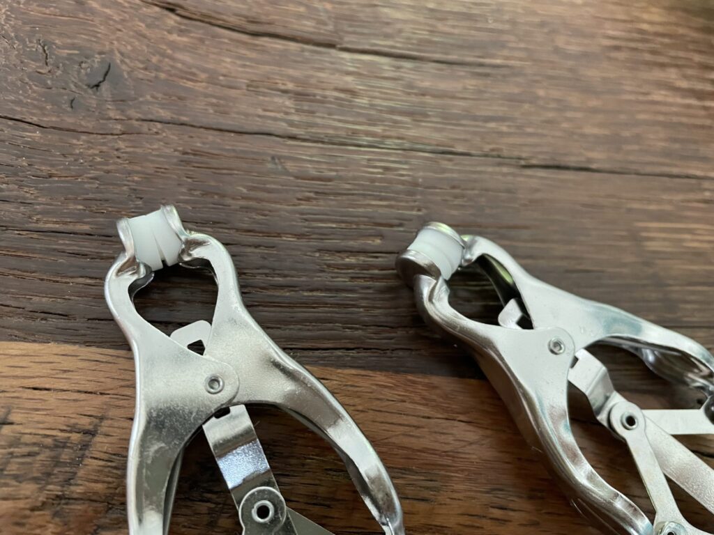 Bondage Boutique Squeeze and Tease Nipple Clamps - 