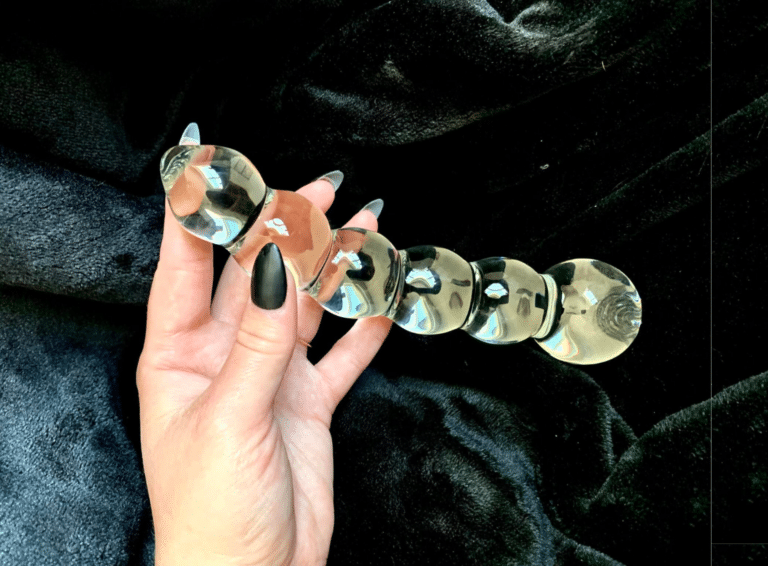 Beaded Sensual Glass Dildo  Review