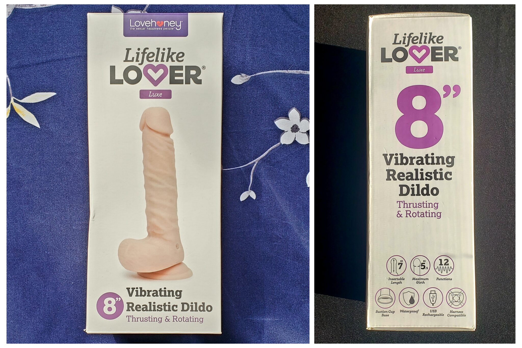 Lifelike Lover Luxe Thrusting and Rotating Dildo Unwrapping Excitement: A Packaging Review