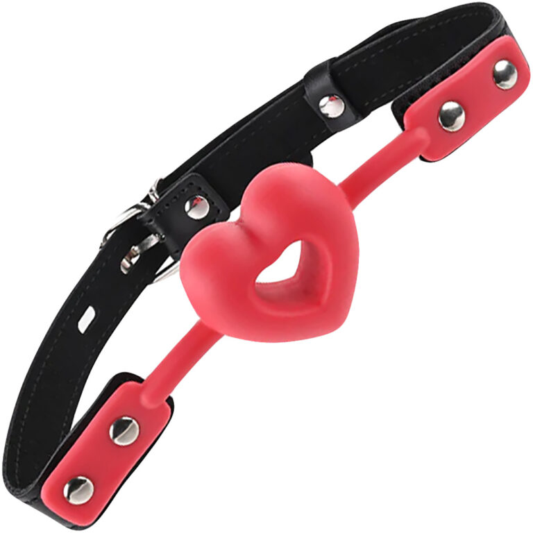 Sex & Mischief Amor Silicone Ball Gag - Small Ball Gags With Novelty Designs