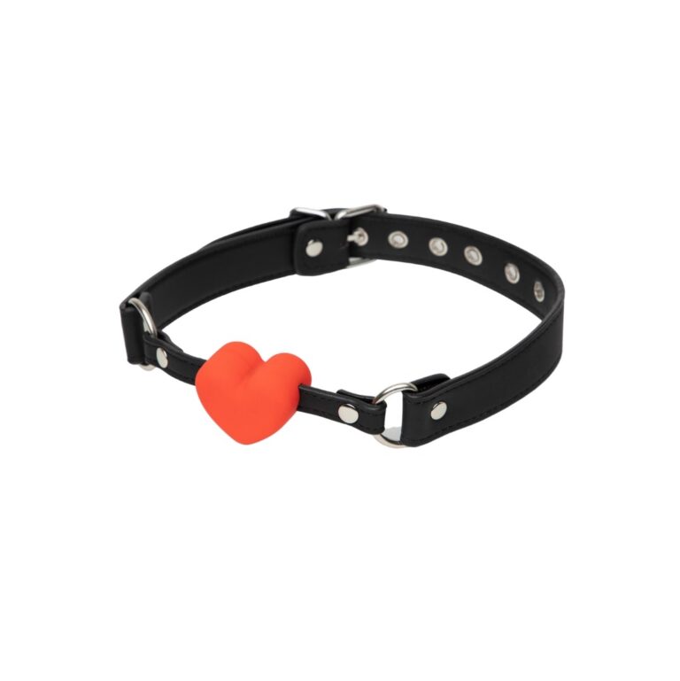 Bondage Boutique Heart Ball Gag - Small Ball Gags With Novelty Designs
