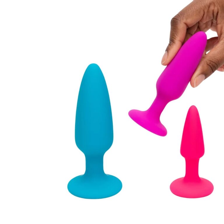 Rainbow Taped Silicone Butt Plug Review