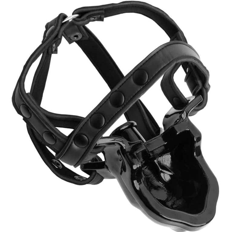 Watersport Mouth Gag with Adjustable Straps. Slide 1