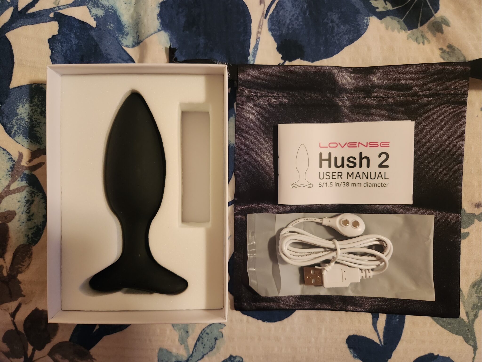 Lovense Hush 2 App Controlled Vibrating Butt Plug. Slide 3