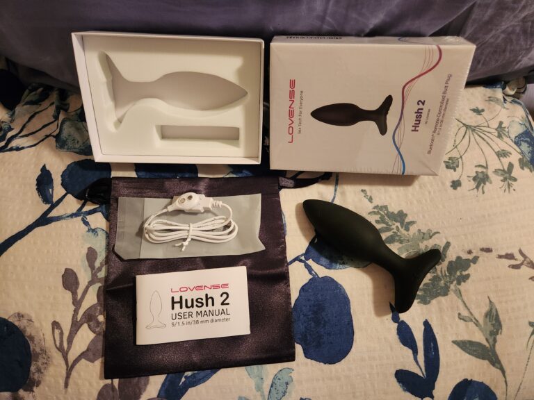 Lovense Hush 2 App Controlled Rechargeable Vibrating Butt Plug Review