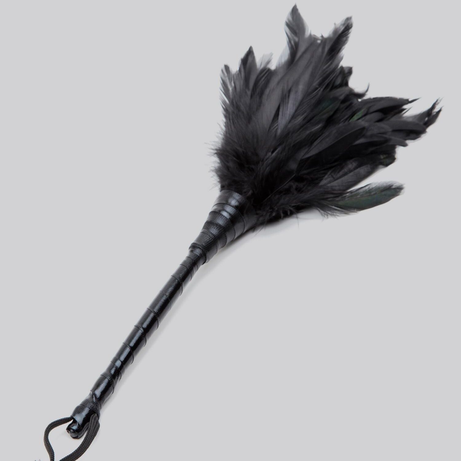Fetish Fantasy Frisky Black Feather Tickler is a type of BDSM toy.