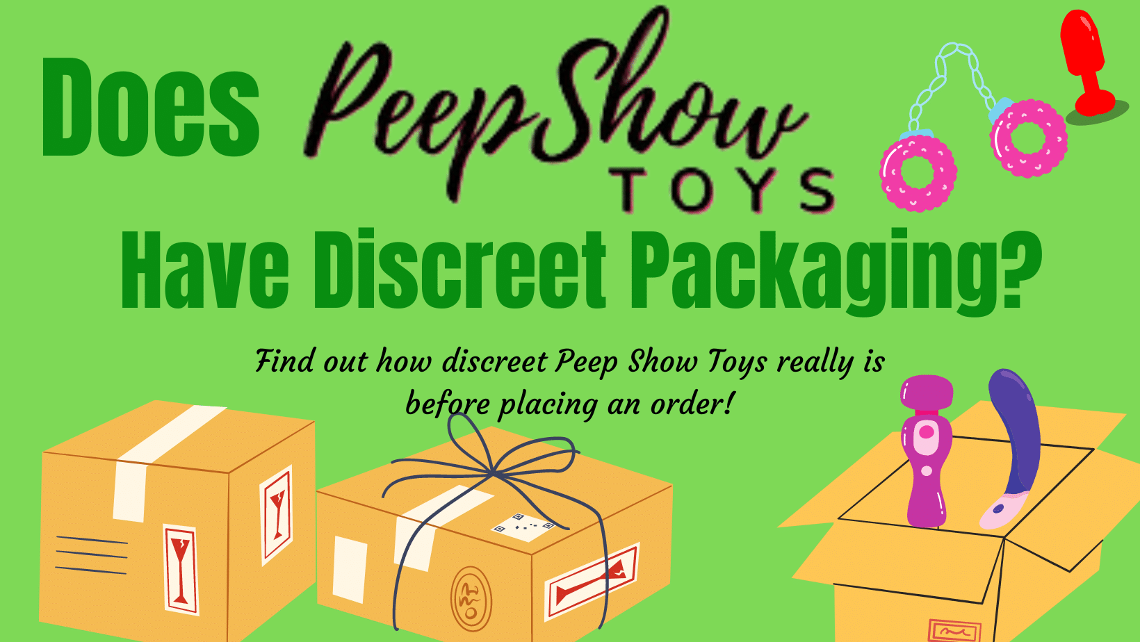 Does PeepShow Toys Have Discreet Packaging?