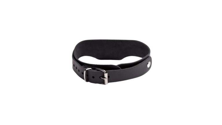 DOMINIX Deluxe Leather Collar with Cock Ring  Review