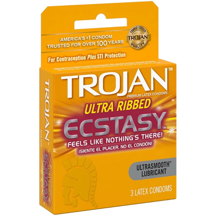Trojan Ultra Ribbed Ecstasy Latex Condoms Review
